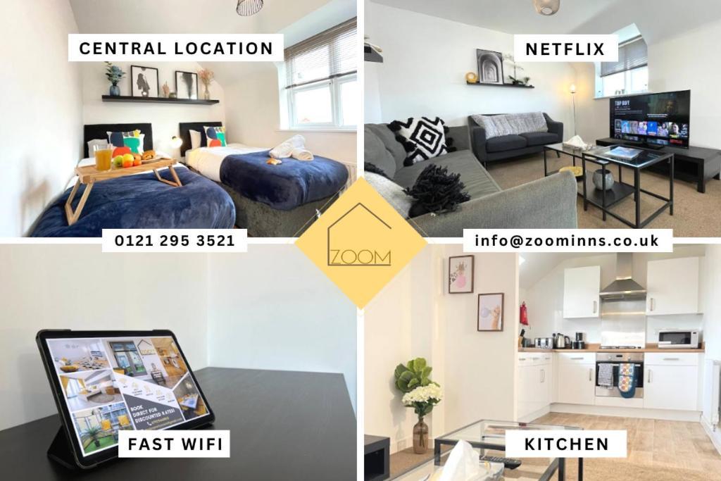 Cosy 2Br Retreat, Near Uni & Qe Hospital, Parking Apartment เบอร์มิงแฮม ภายนอก รูปภาพ